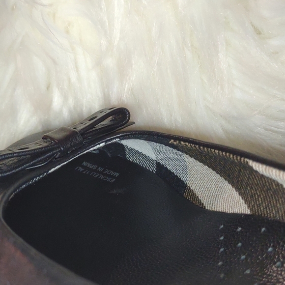 Burberry Black Flats Bow Detail size EU 35 - Picture 10 of 15